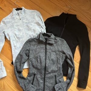 lululemon athletica Define Jackets - Black, Gray, and White (3)